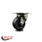 Service Caster 3'' General Duty Dolly Hard Rubber Wheel Swivel Top Plate Caster SCC-10S314-HRS-GRY - alternate 2
